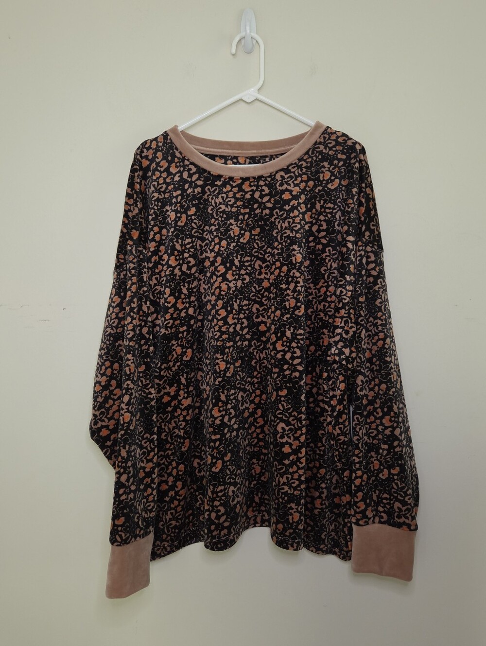 Women's Cuddl Duds Fleece Top Sz 3XT